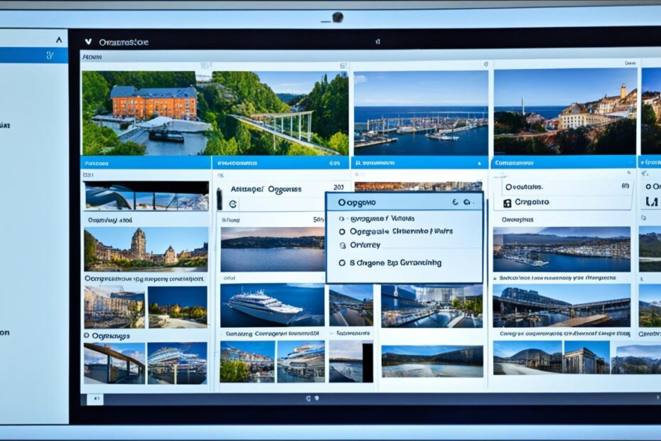 como organizar automaticamente fotos de eventos