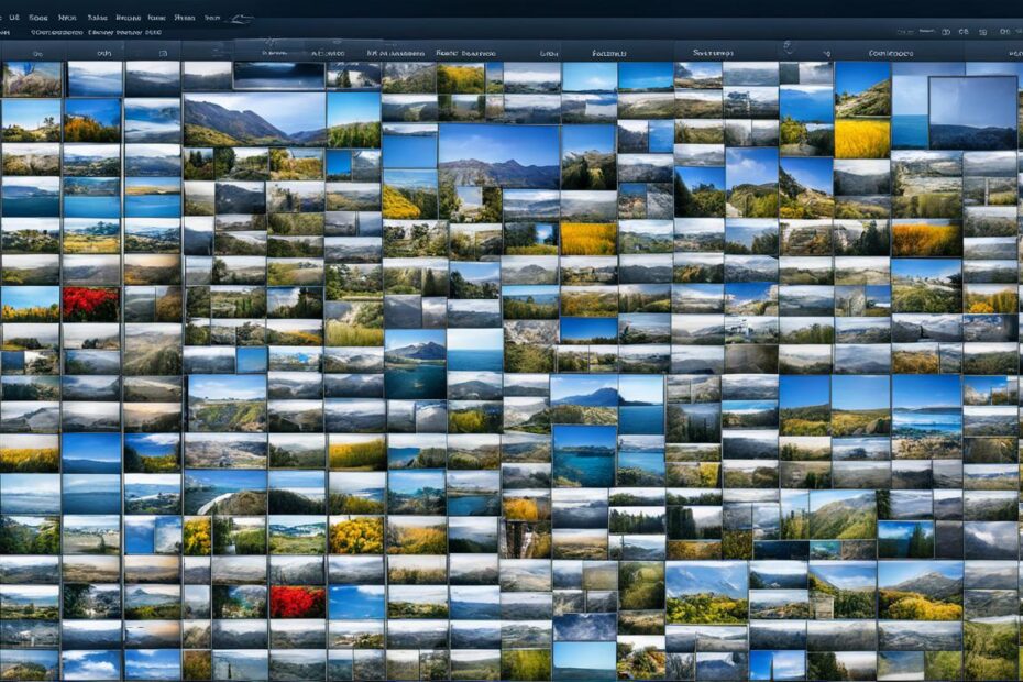 como organizar fotos com software