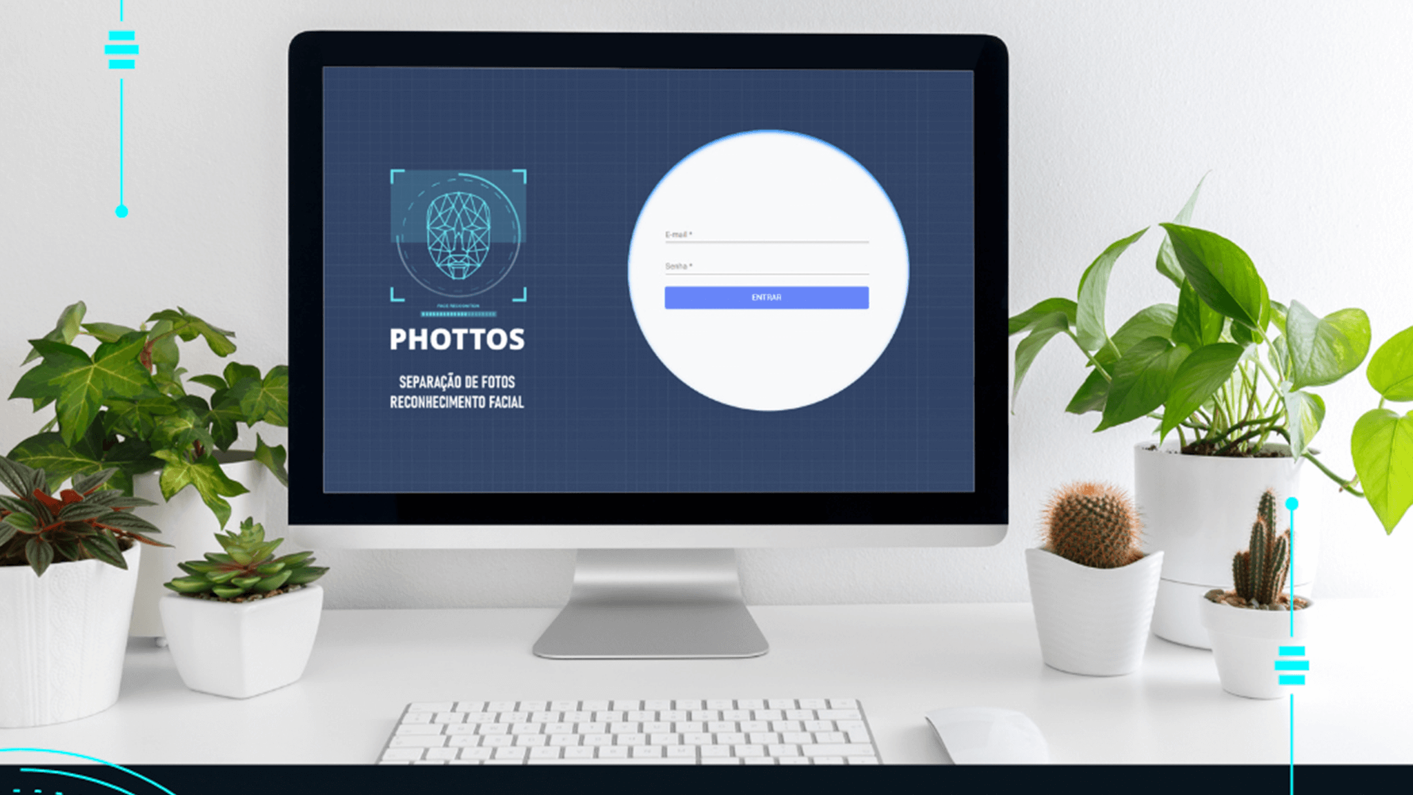Software de reconhecimento de imagem por rosto