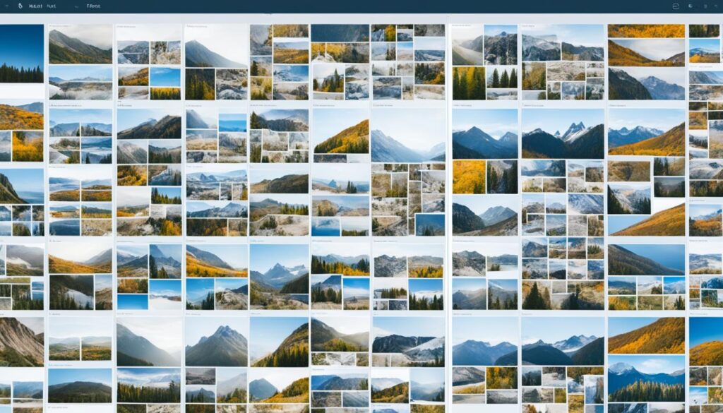 software de separação de fotos